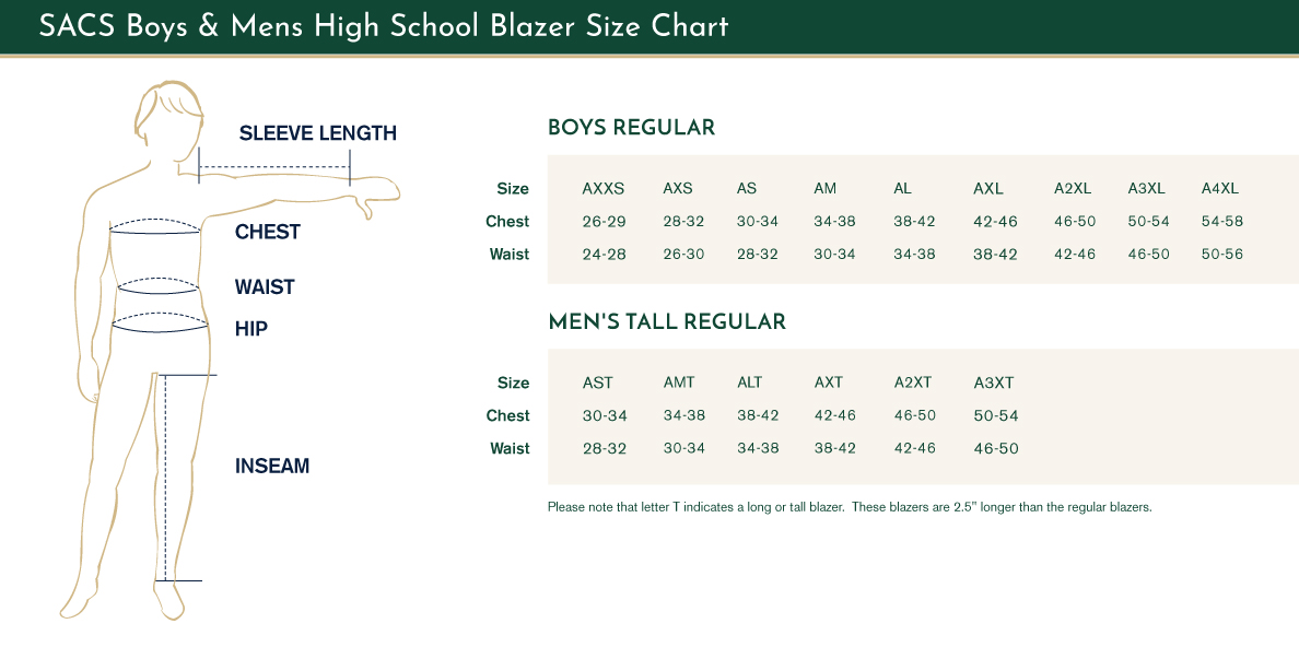 size chart size chart